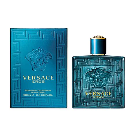 versace eros perfumed deodorant natural spray